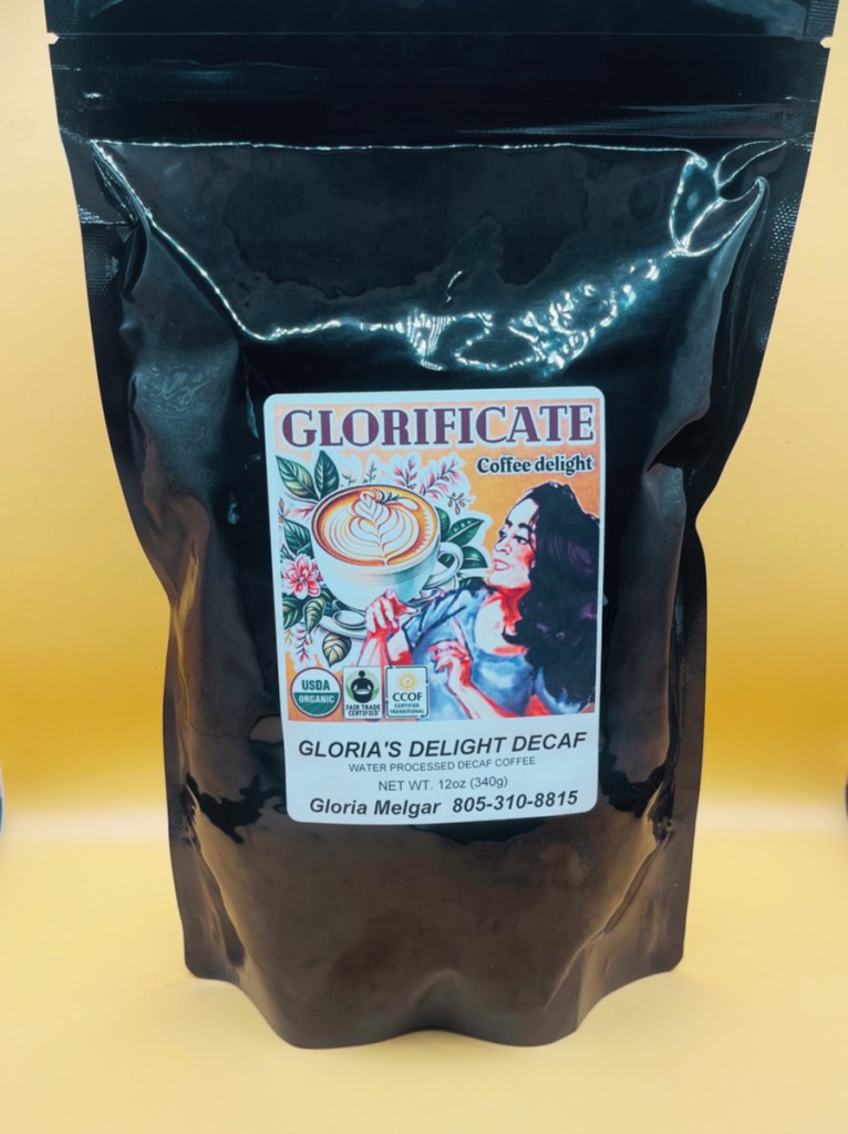 Gloria's Delight Decaf Whole Bean-12oz